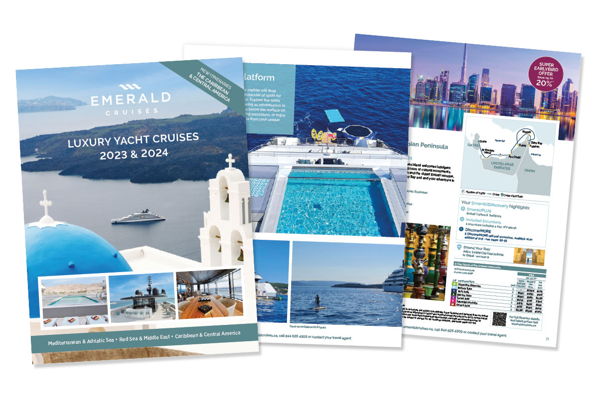 Get your luxury yacht brochure