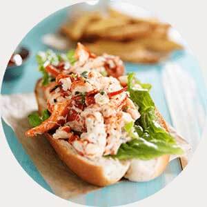 Lobster roll.