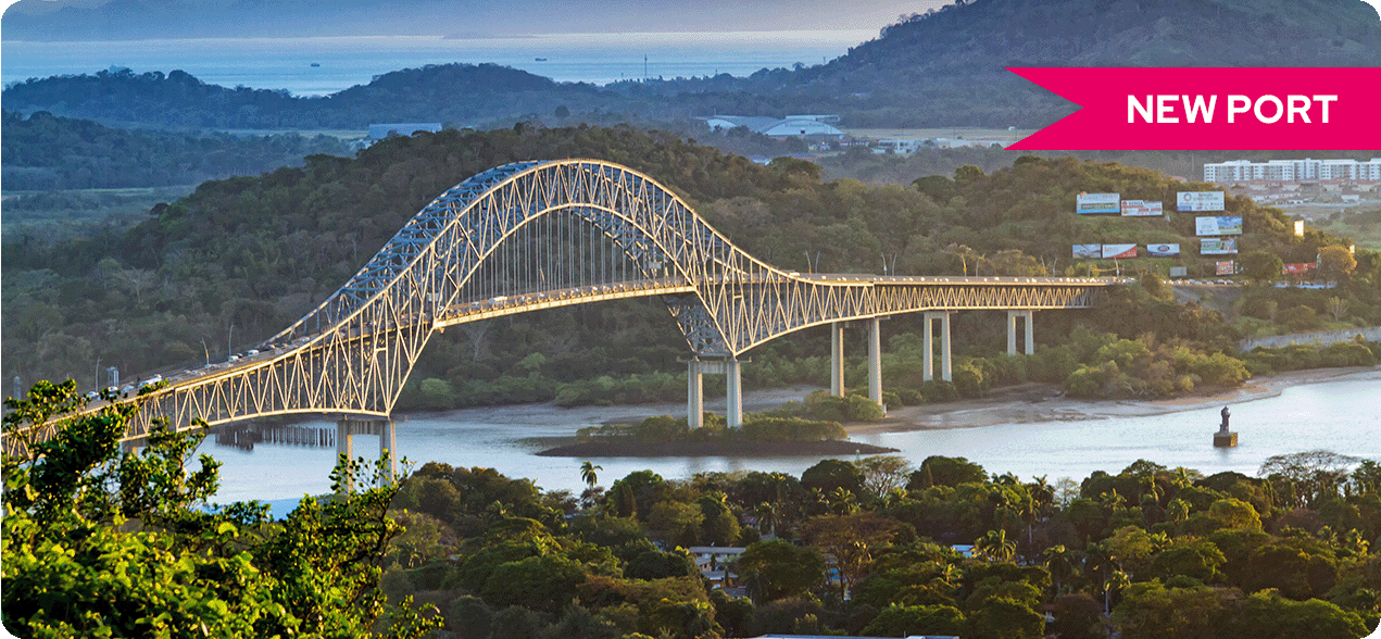 Americas bridge in Panama.