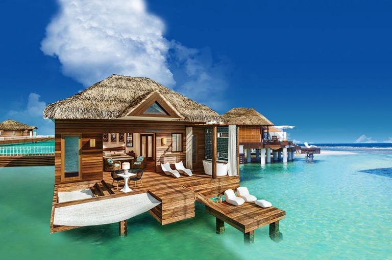 which sandals resort has bungalows