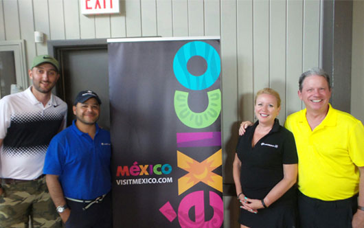 AeroMexico tees off for charity