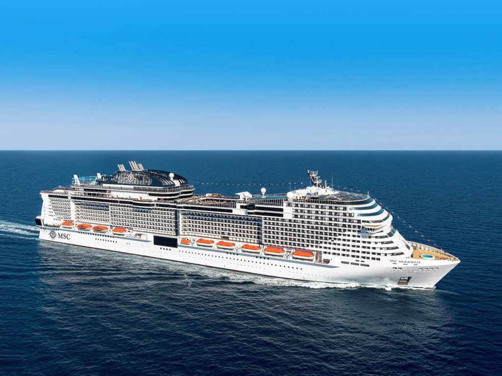 MSC Meraviglia Cruising New England And Canada