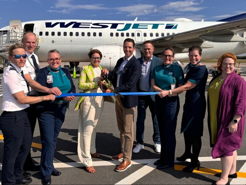 WestJet returns to Fredericton from Calgary with non-stop service