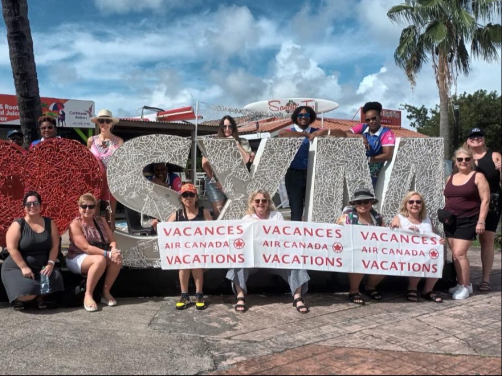 Maritime Travel agents return from St. Maarten FAM