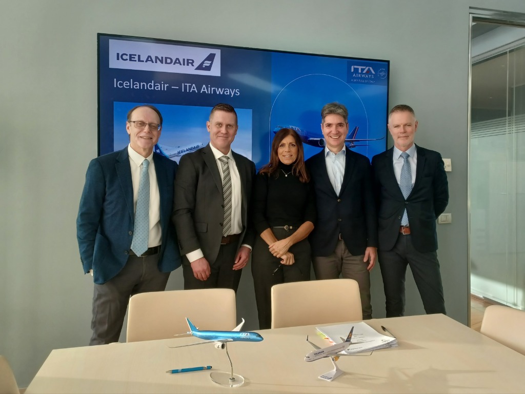 Icelandair and ITA Airways Italy sign codeshare agreement