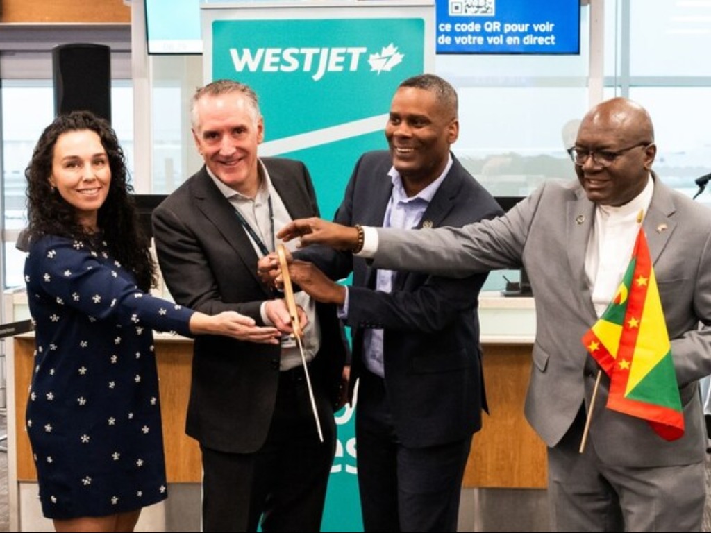 WestJet launches new flights from Toronto to Grenada