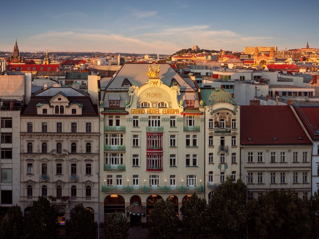 Grand Hotel Evropa rebrands as W Prague